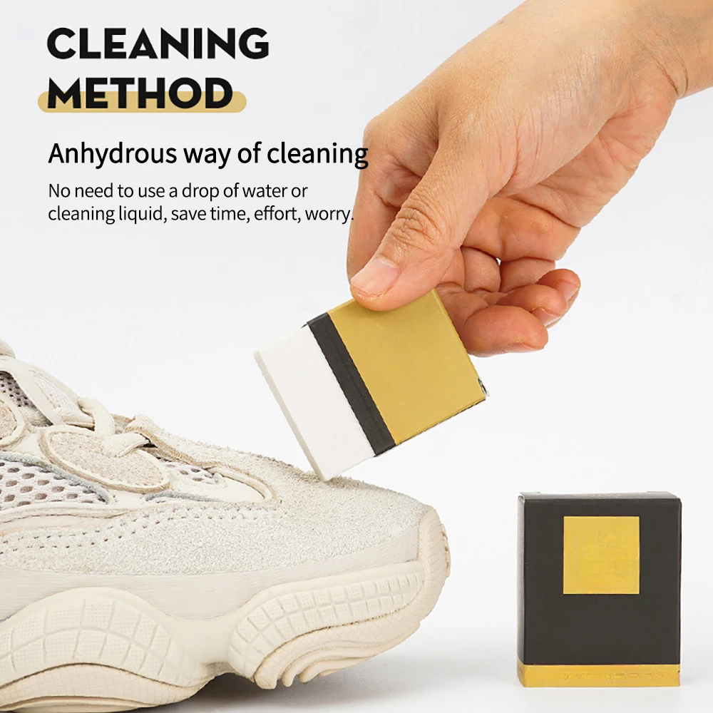 Sneaker Care Cleaner - Super Clean Schoenenreinigingsgum Schoenenborstel Rubberen blok