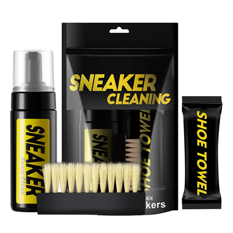 Sneaker Care Cleaner - 150 ml witte suède laarzen stomerijsset